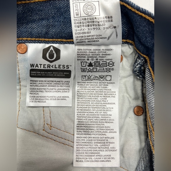 Levi's 501 Button Fly Jeans - 29 - Picture 5 of 10